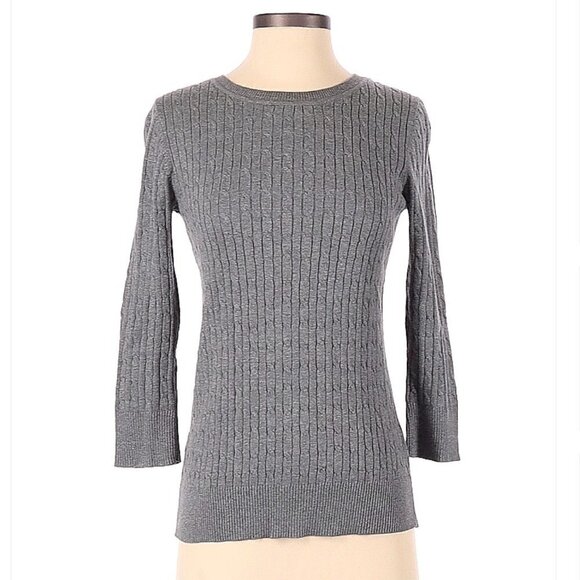 BASS Gray Pullover Sweater Size XS - Picture 1 of 3